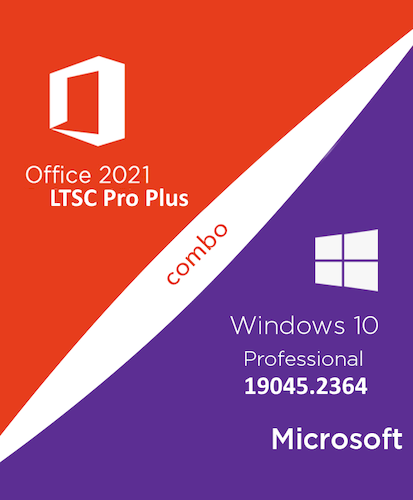 Windows 10 Pro 22H2 19045.2364 + Офис 2021 x64 Pro Rus